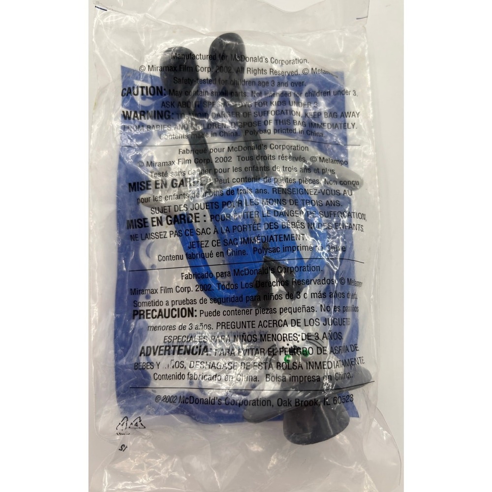 2002 Pinocchio McDonald's Happy‎ Meal #5 CAT toy- Sealed - Picture 2 of 3